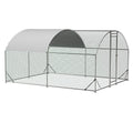 Large Chicken Enclosure Metal, With Waterproof And Anti-UV Cover