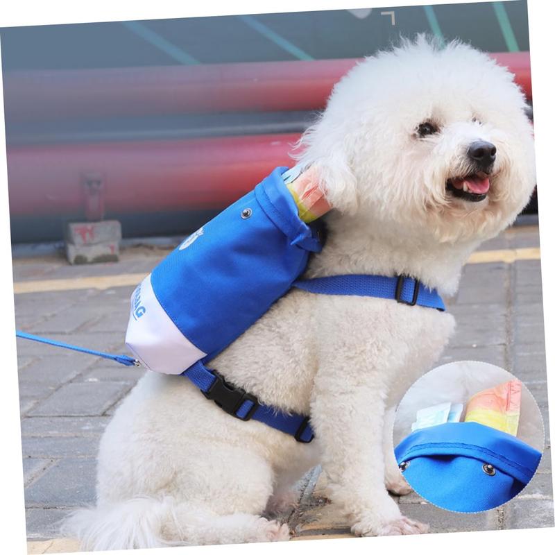Pet Self Backpack Rucksack Small Dog Bag Dog Polyester Puppy Travel Strap by Love My Pet