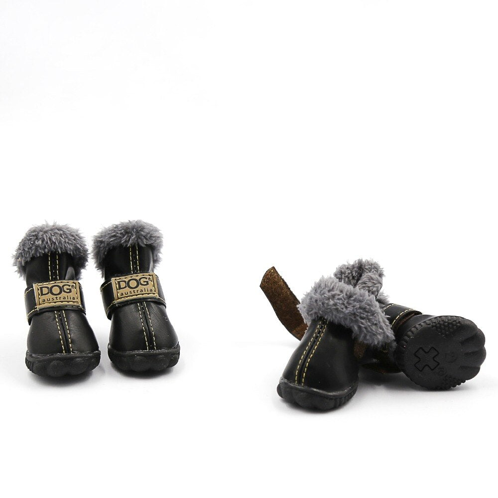 Dog Australia Waterproof Fleece-Lined Warm Dog Snow Boots by Furr Baby Gifts