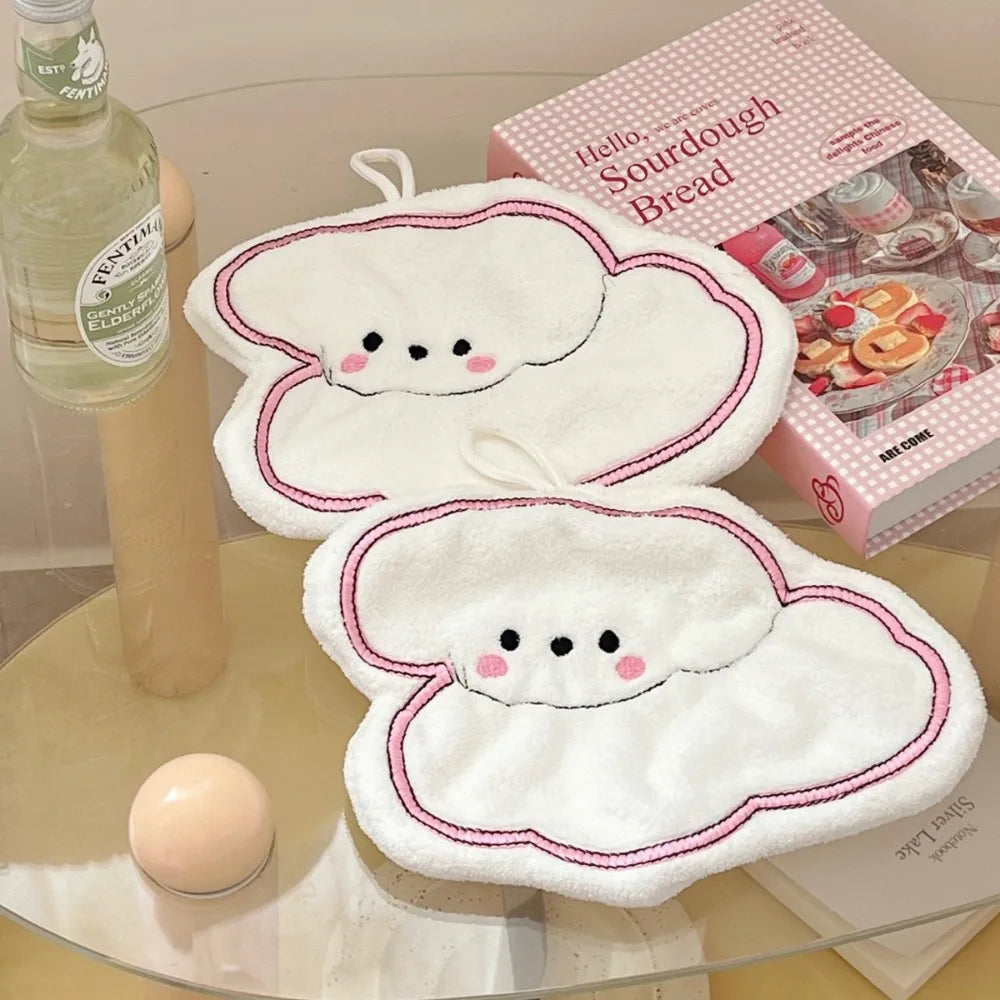 Cute Double-thickness Dog Hand Towels 2Pcs by Love My Pet
