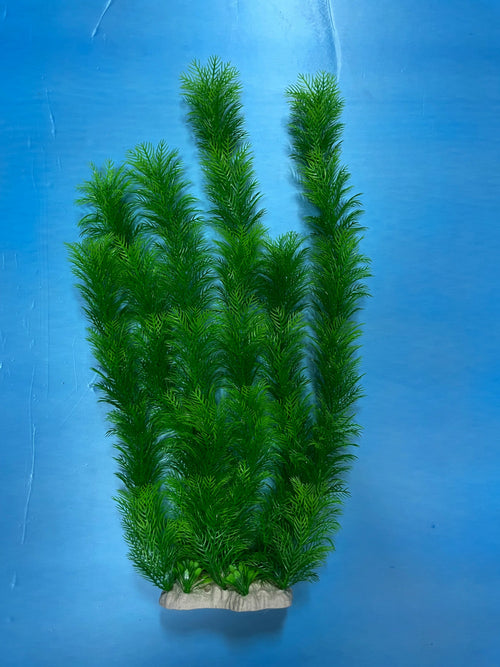 Artificial Aquarium Plant for Fish Tanks, LARGE aquarium plastic plant, 21" TALL by Northeast Aquariums LLC