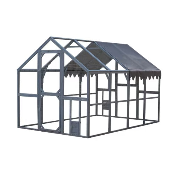 Outdoor Chicken Enclosure by Amazing Pet Bargains