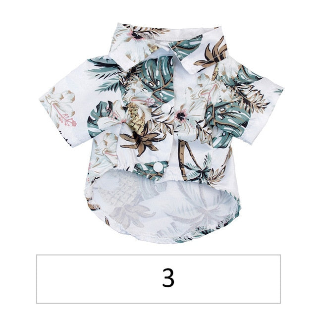 Hawaiian Pet Shirts by Furr Baby Gifts