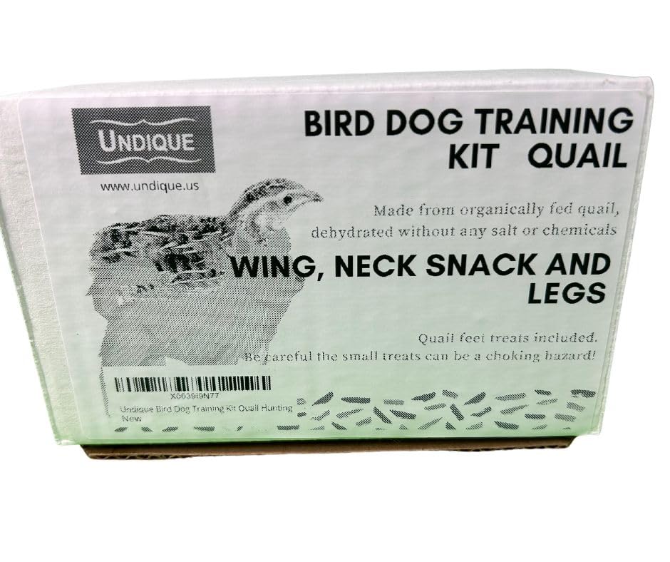 Quail Wing Dog Training Kit - Nutritious Dog Treats and Quail Wing for Effective Dog Training Sessions - Reinforce Positive Behaviors with Training Treats - Not Suitable for Small Breeds by Quailz.com by Undique LLC