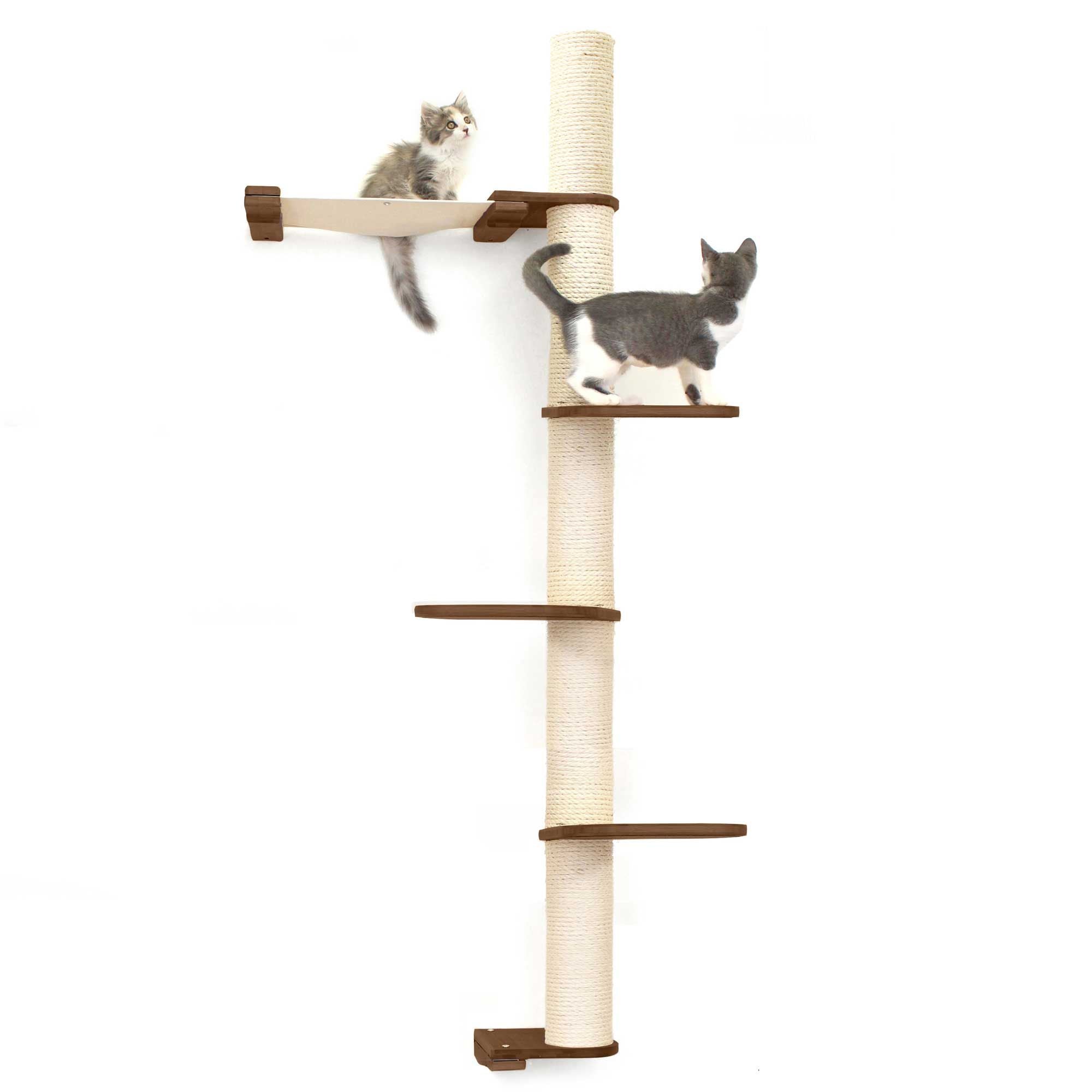 The Crow's Nest - A Wall Cat Scratcher with Hammock