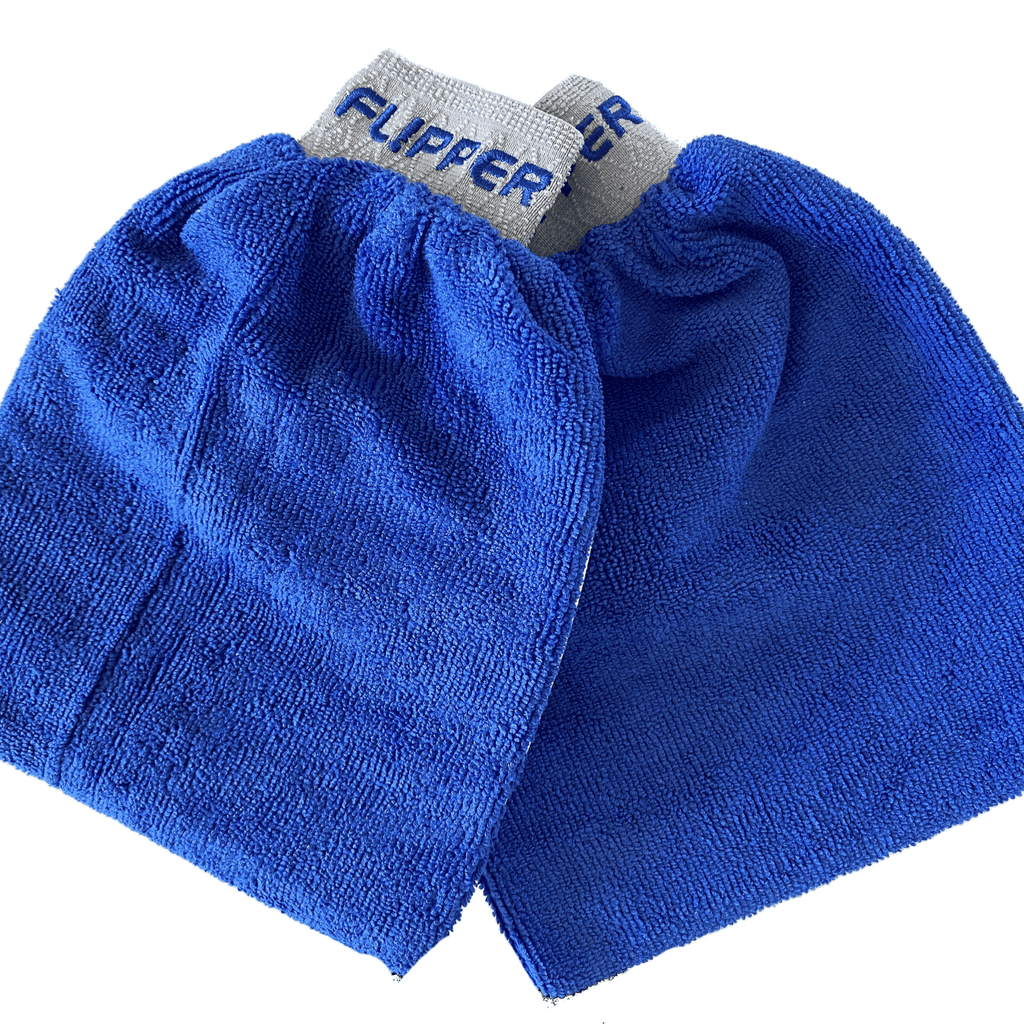 Flipper 2-in-1 Microfiber Aquarium Cleaning Mitt 2 Pack by Flipper Aquarium Products