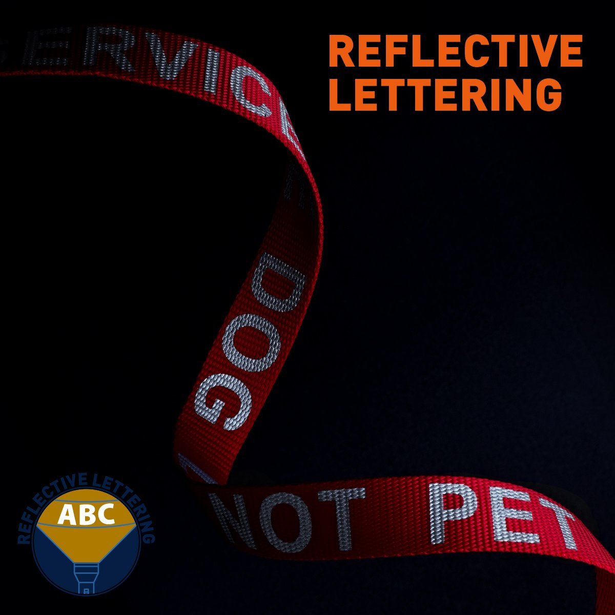 Reflective Nylon Dog Leash by Dogline