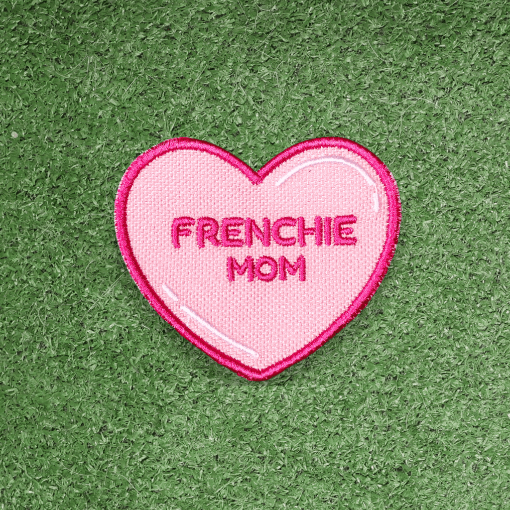 Frenchie Mom Heart Patch by K9 Sport Sack