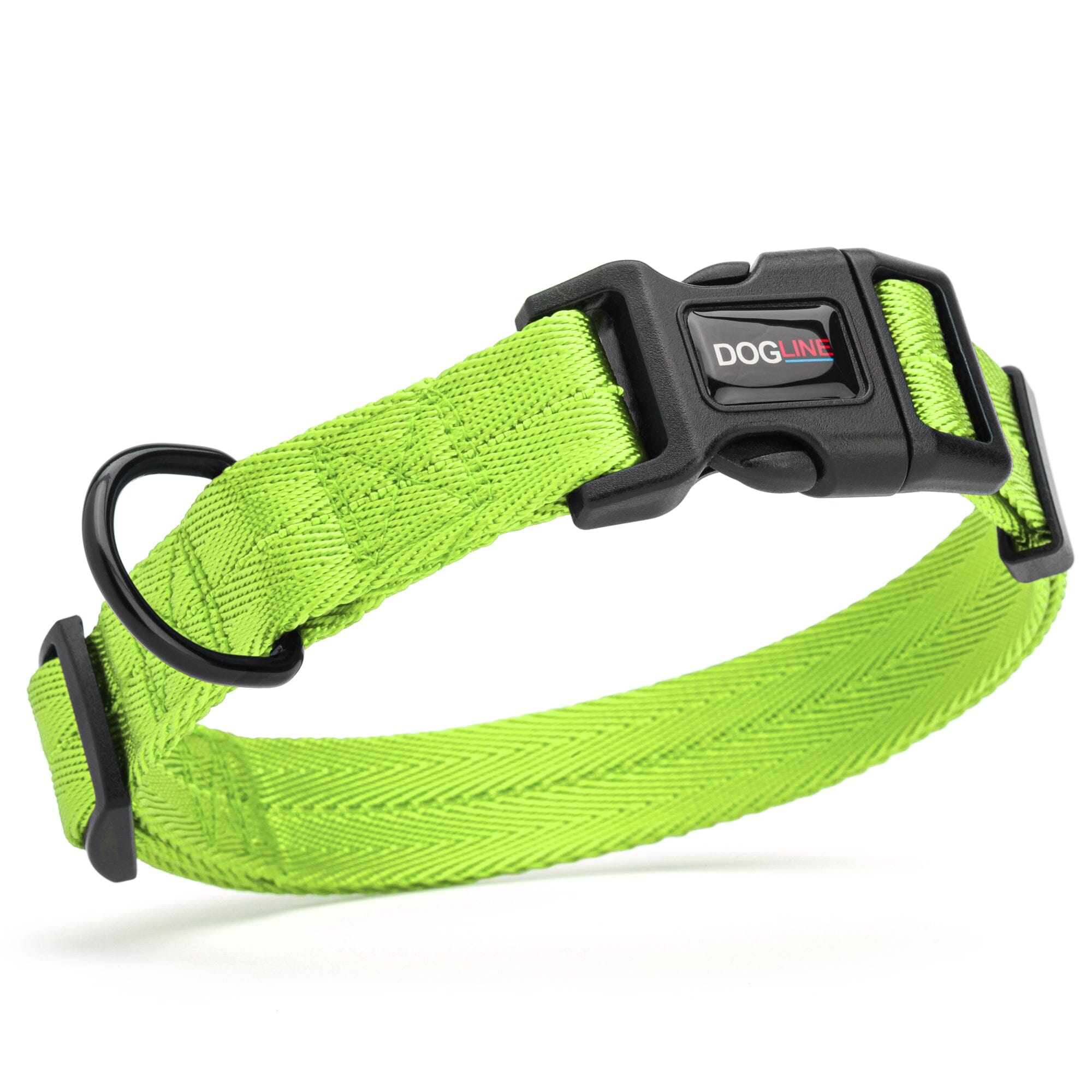Nylon Flat Dog Collar by Dogline