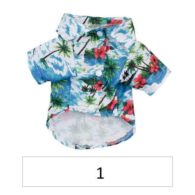 Hawaiian Pet Shirts by Furr Baby Gifts
