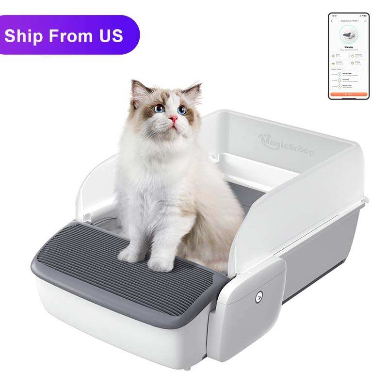 Automatic Cat Litter Box Self-cleaning, Cat Litter Box Cat Products
