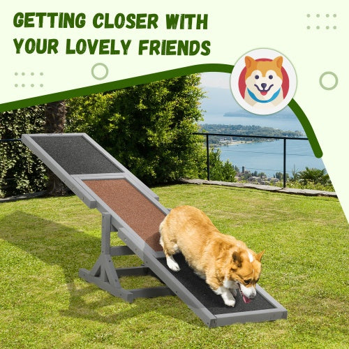 Wooden Dog Agile Seesaw For Training And Exercise, Platform Equipment Running Game Toys by Love My Pet