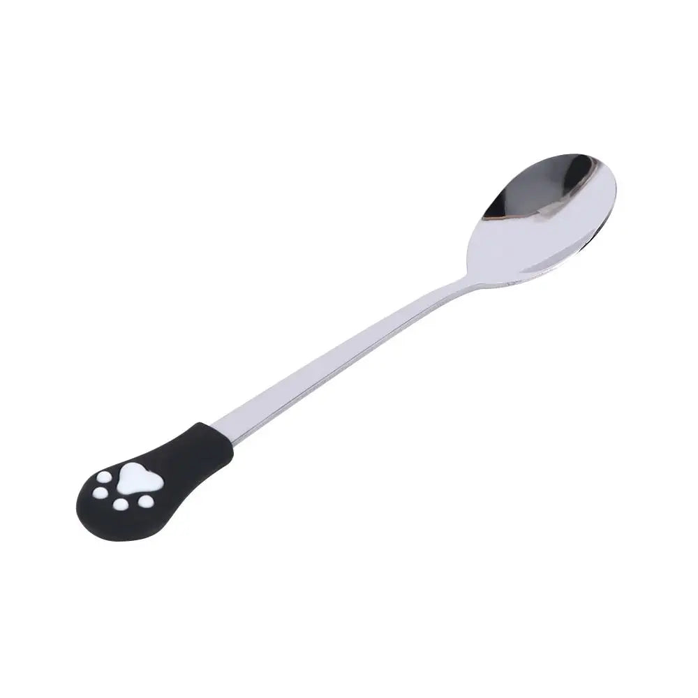 Stainless Steel Cat Paw Spoons by Love My Pet