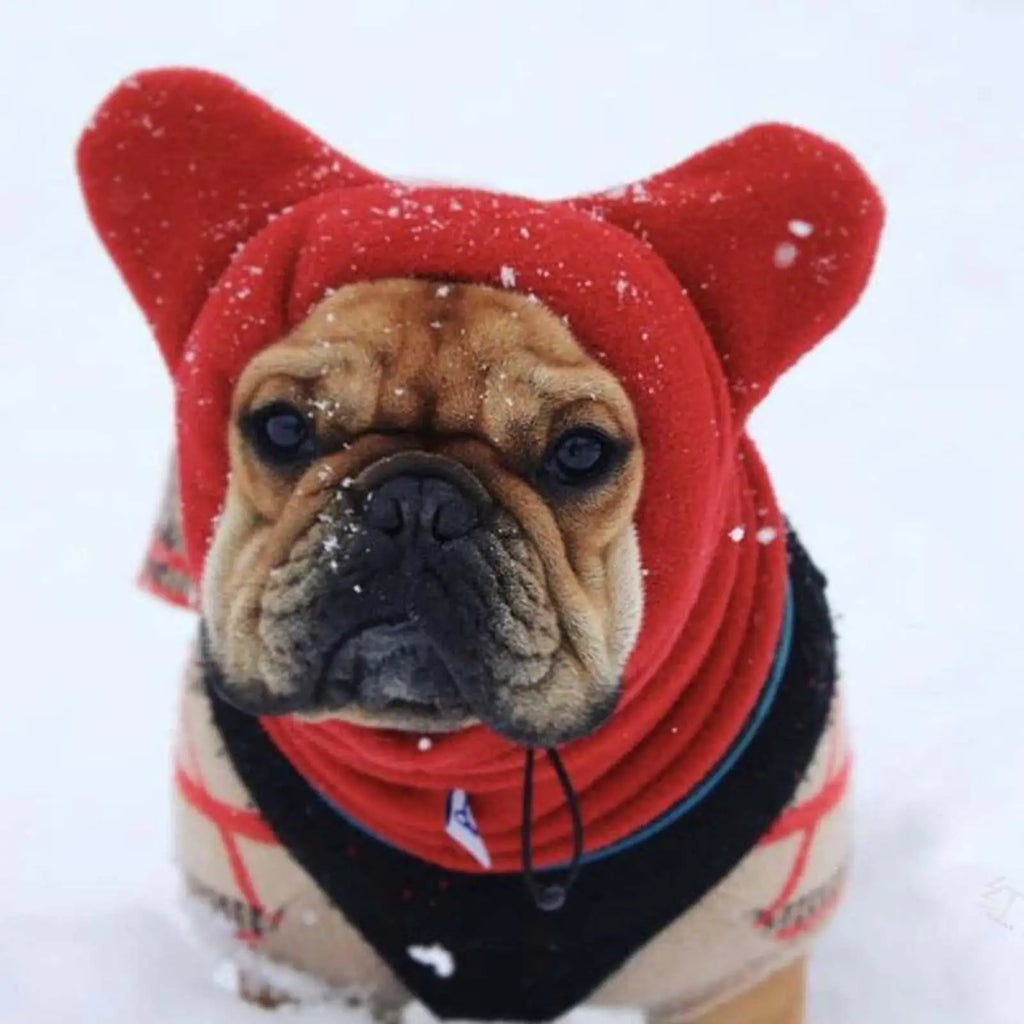 Winter Pet Hat Fleece And Adjustable by Love My Pet