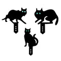 Cat Shaped Lawn Stakes Backyard Decoration by Love My Pet