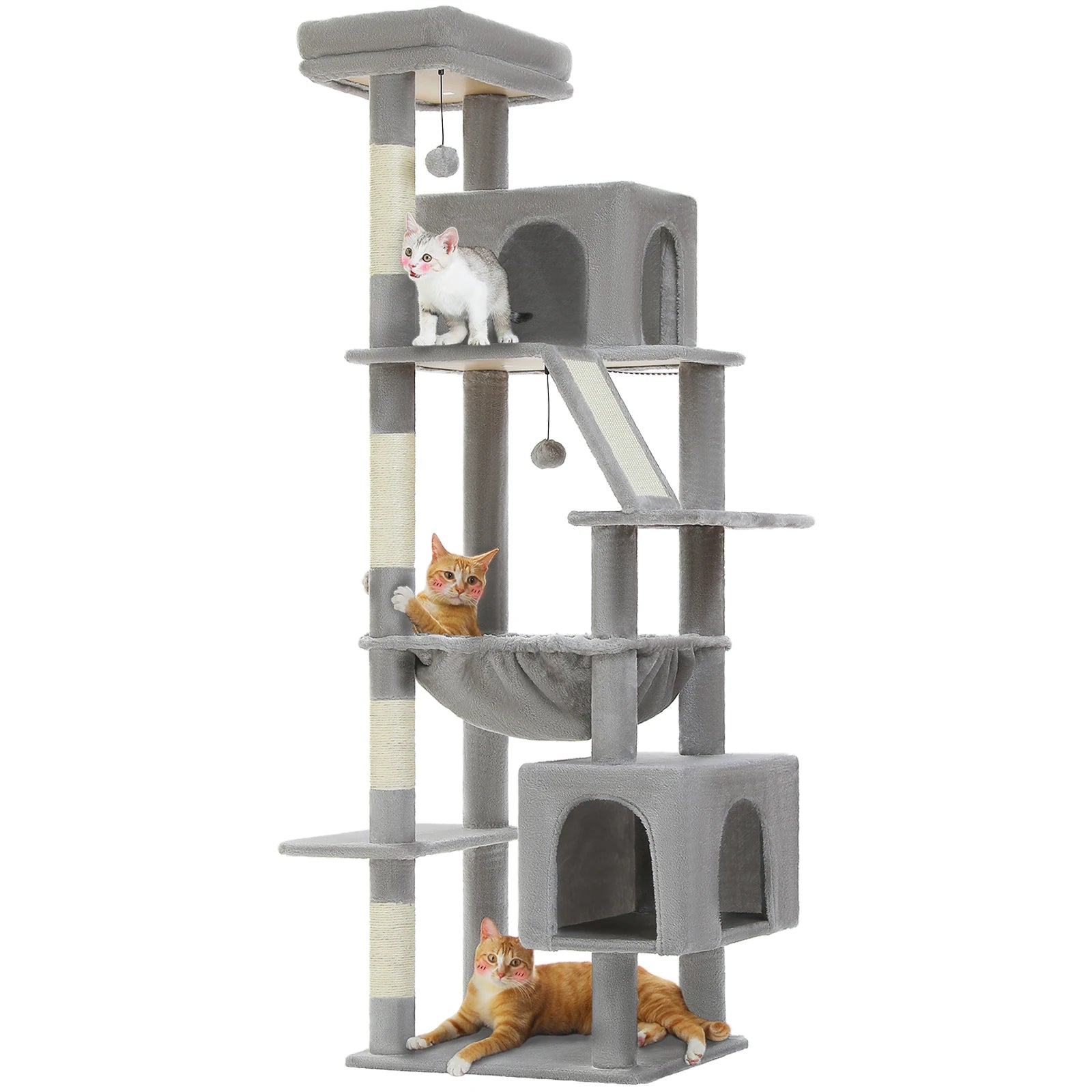 Cat Tree for Large Cats, 71" Tall by Love My Pet