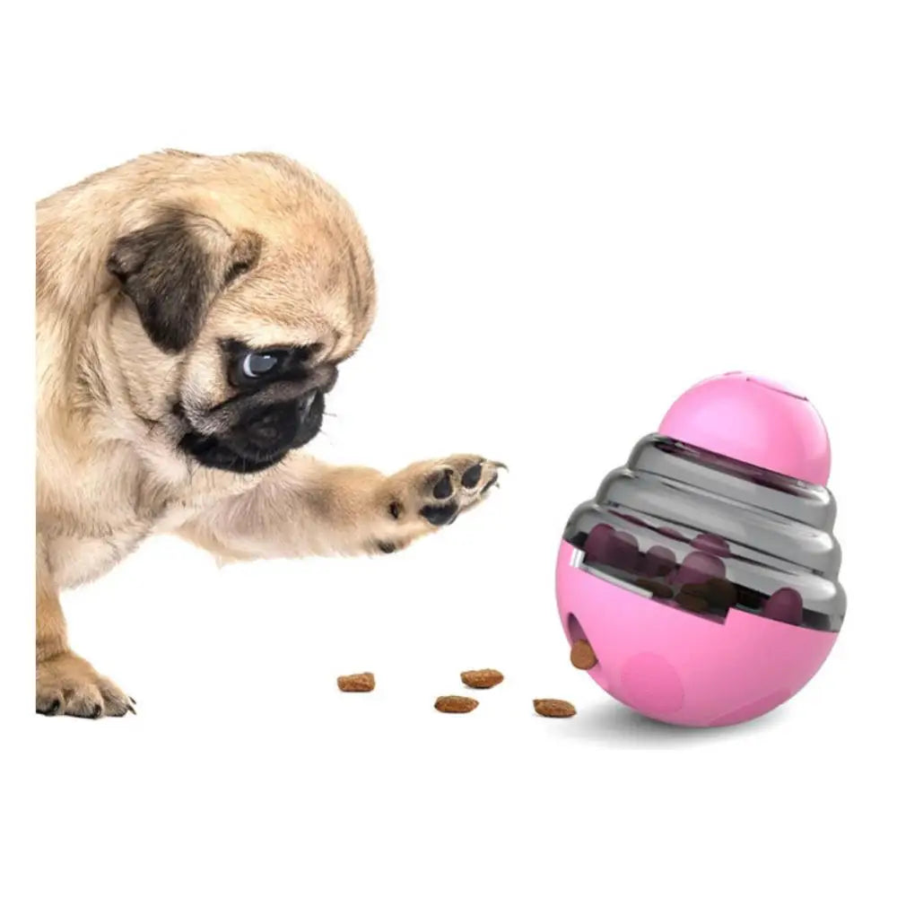 Multicolored Pet Dog Toy Treat Leaking Ball by Love My Pet