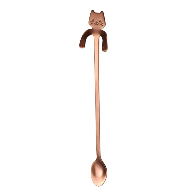 Stainless Steel Cat Coffee Spoon by Love My Pet