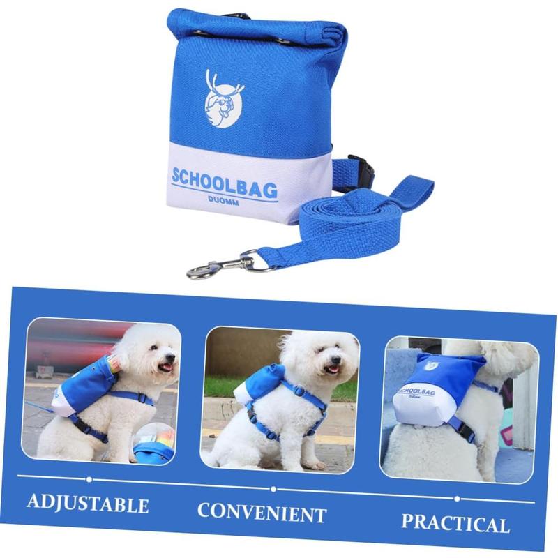 Pet Self Backpack Rucksack Small Dog Bag Dog Polyester Puppy Travel Strap by Love My Pet