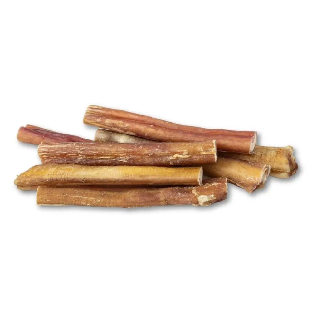 All-Natural Beef Bully Stick Dog Treats, High Protein & Long-Lasting Chews – 6-Inch Thick (3-Pack) by American Pet Supplies