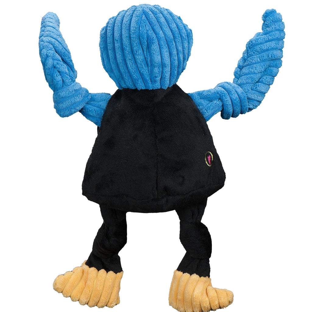 NCAA U.S. Air Force Academy, Gyr Falcon Knottie® Plush Dog Toy by HuggleHounds