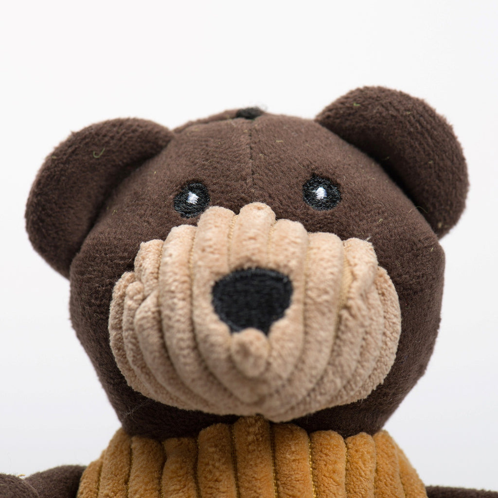 NCAA Baylor University, Bruiser the Bear Knottie® Plush Dog Toy by HuggleHounds