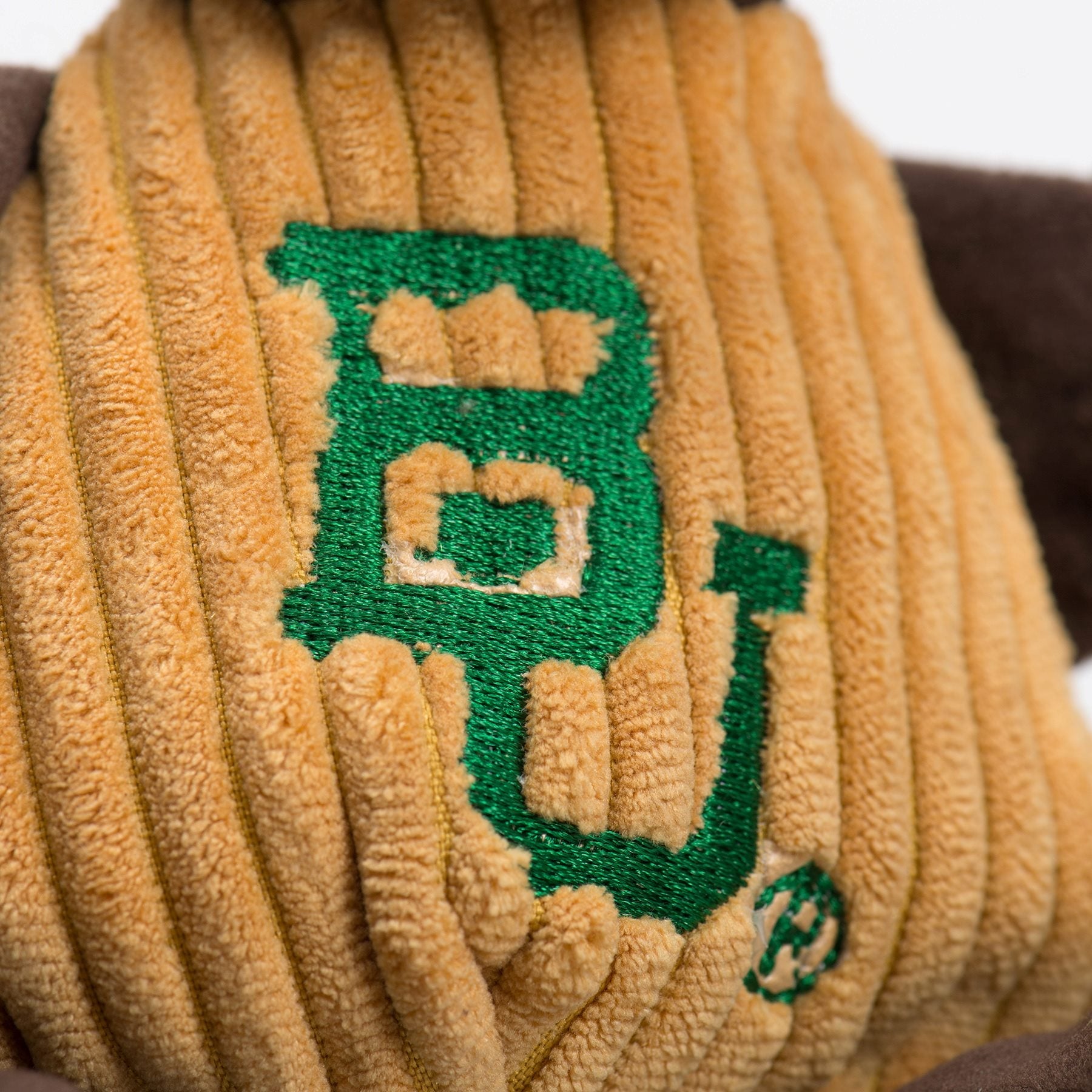 NCAA Baylor University, Bruiser the Bear Knottie® Plush Dog Toy by HuggleHounds