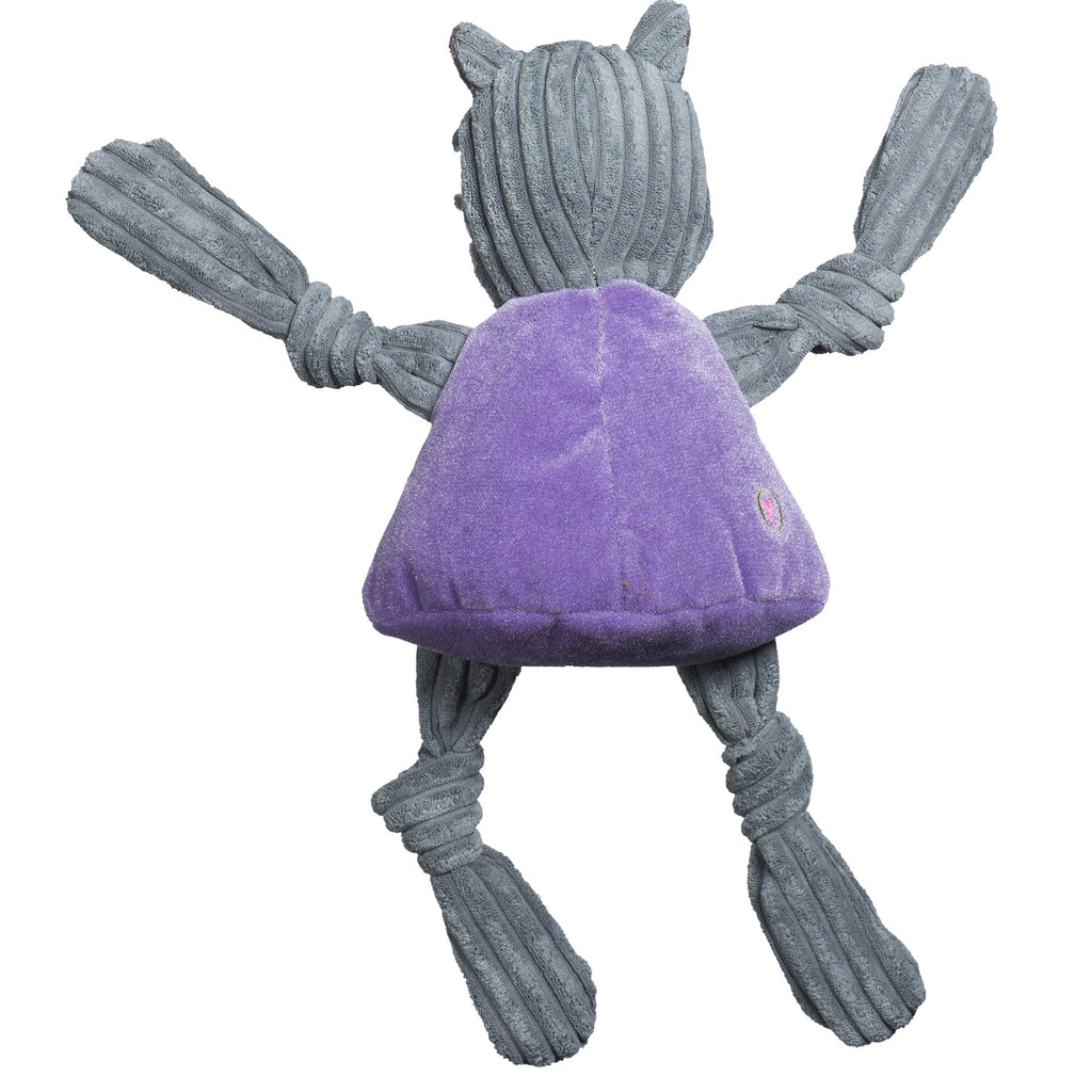 NCAA Kansas State University, Willie the Wildcat Knottie® Plush Dog Toy by HuggleHounds