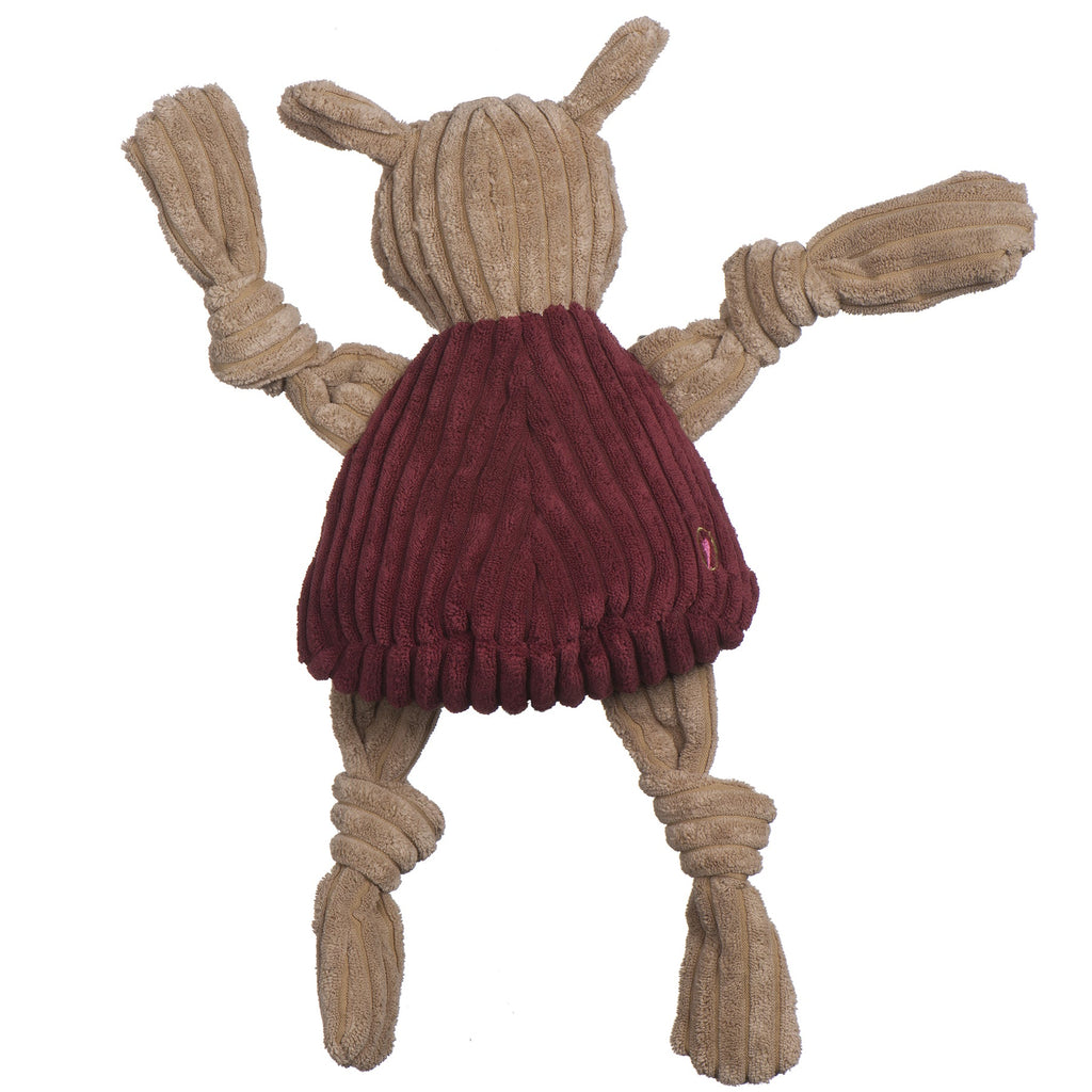 NCAA Mississippi State University, Bully the Bulldog Knottie® Plush Dog Toy by HuggleHounds