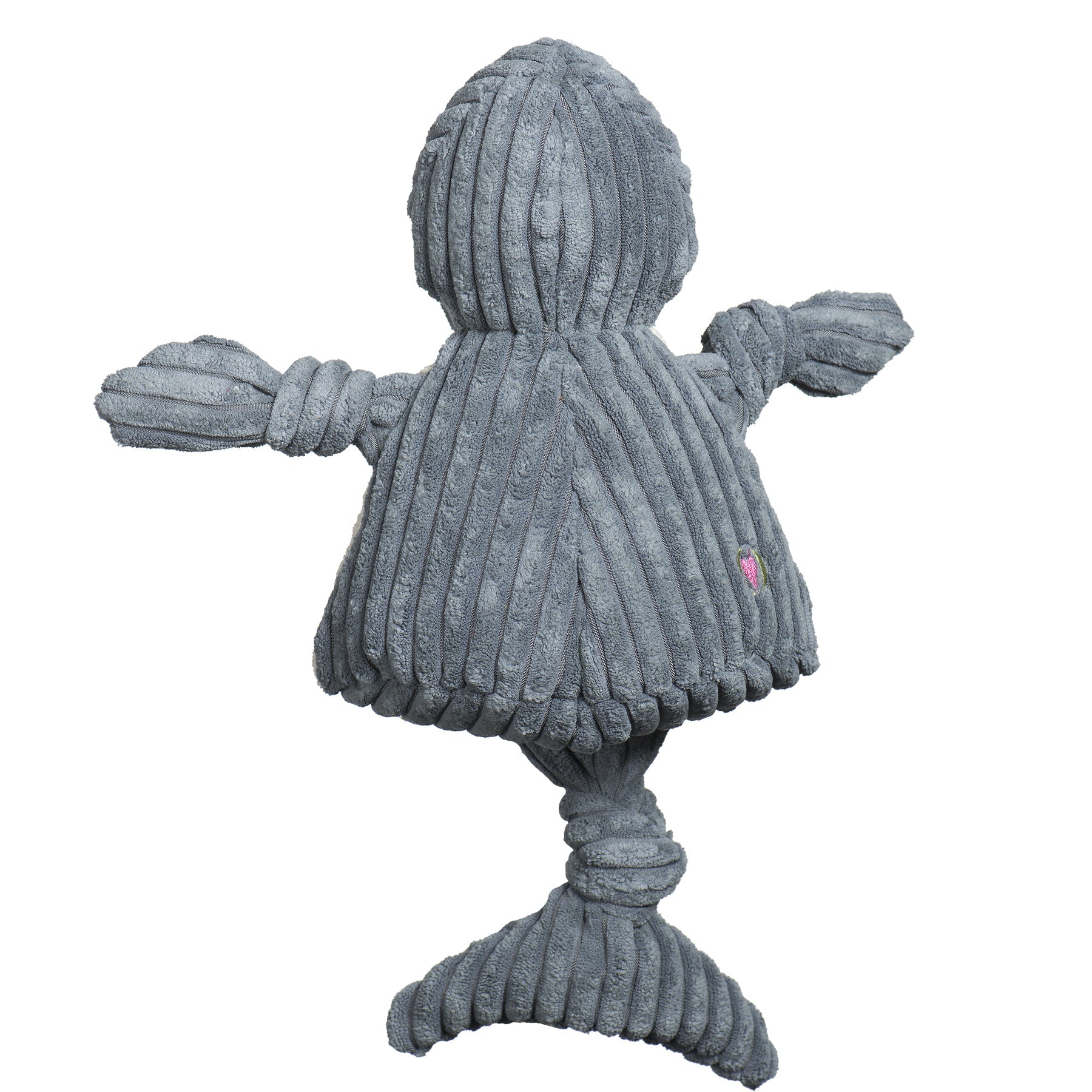 NCAA Ole Miss (U. of Mississippi), Tony Land Shark Knottie® Plush Dog Toy by HuggleHounds