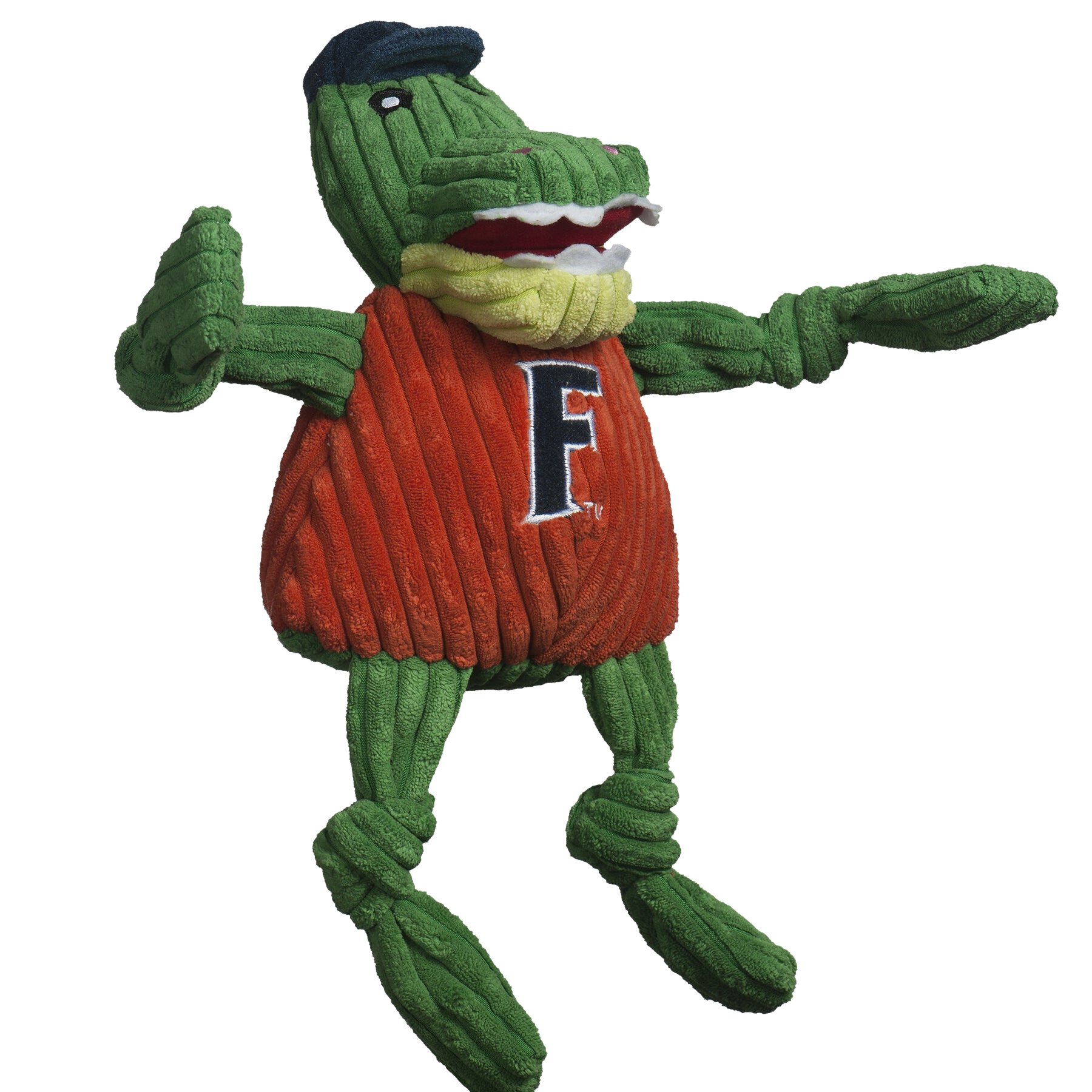 NCAA University of Florida - Albert Gator Knottie® Plush Dog Toy by HuggleHounds