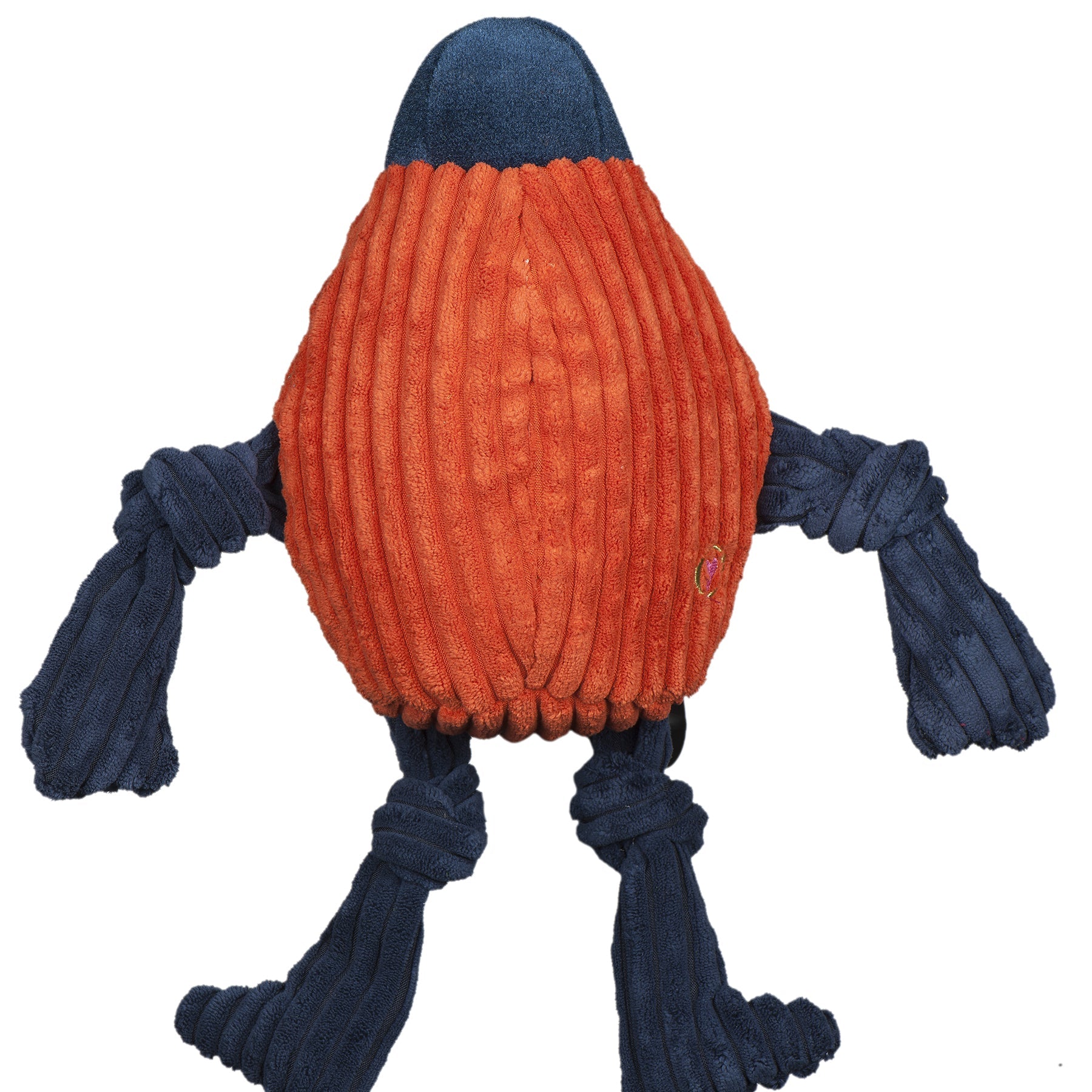 NCAA Syracuse University, Otto the Orange Knottie® Plush Dog Toy by HuggleHounds
