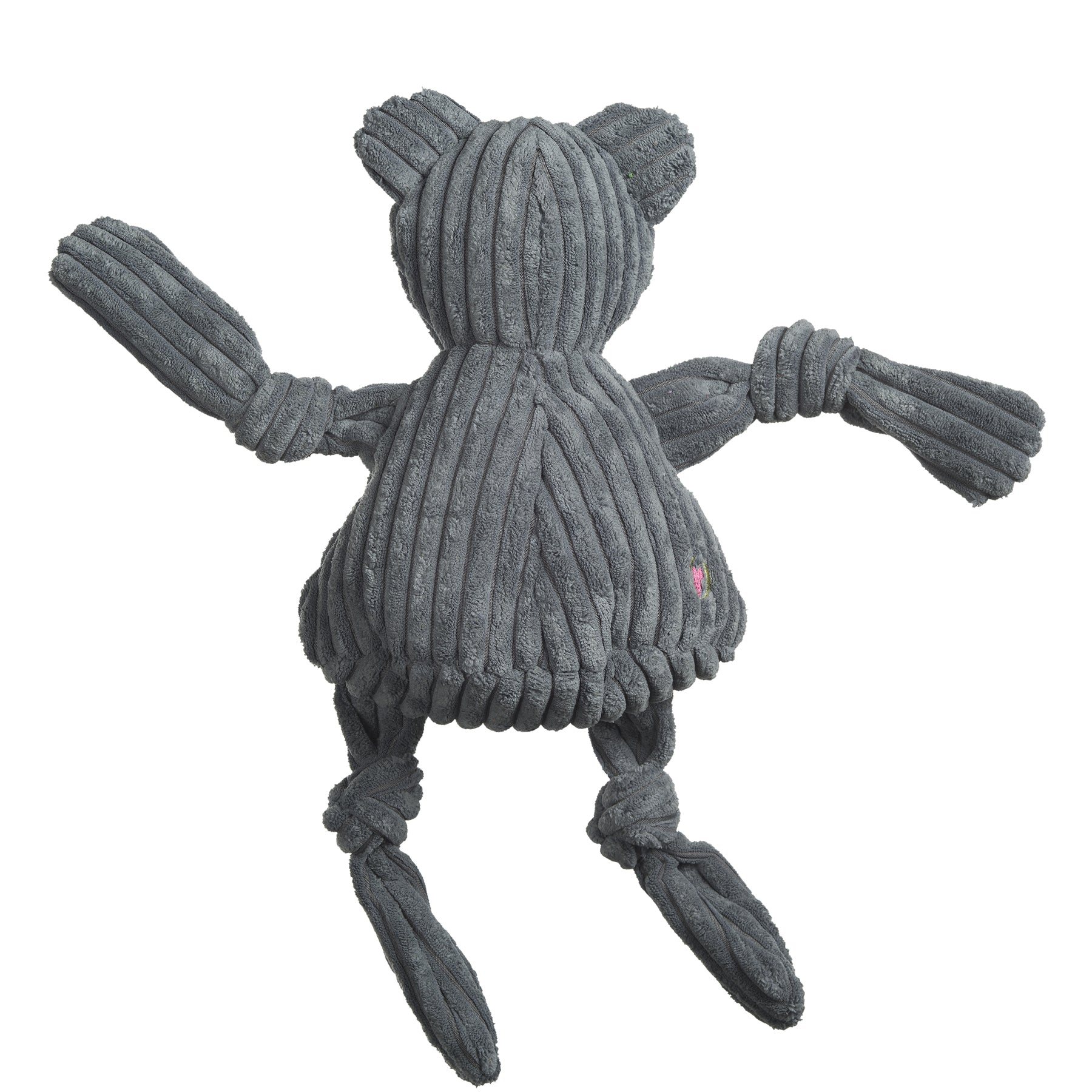 NCAA Stanford University, Stanford Tree Bear Knottie® Plush Dog Toy, Small by HuggleHounds