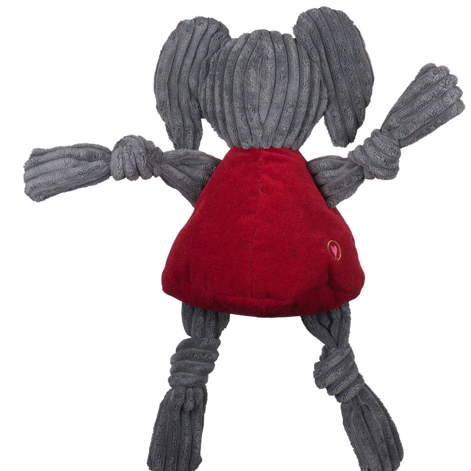 NCAA University of Alabama, Big Al Mascot Knottie® Plush Dog Toy by HuggleHounds