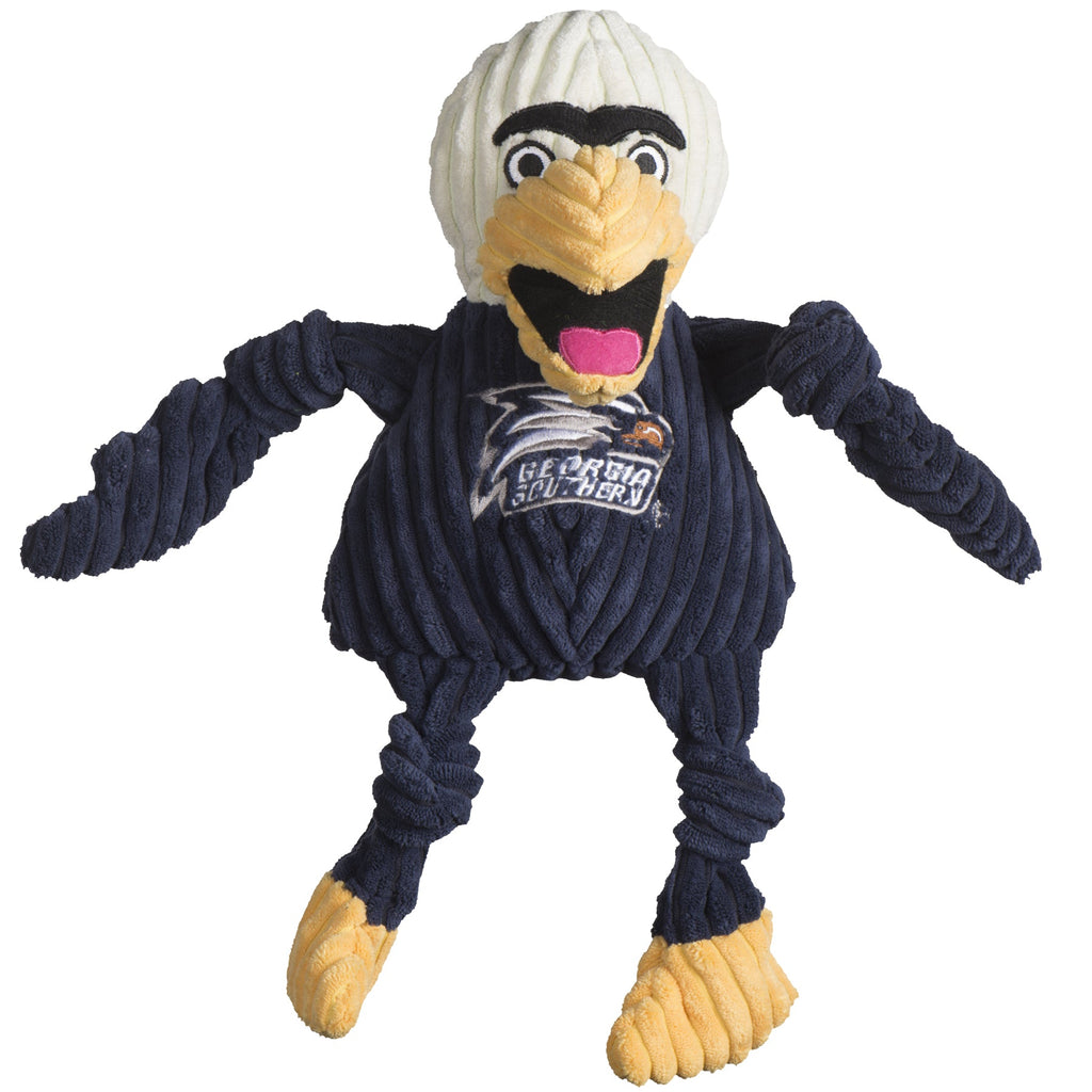NCAA Georgia Southern University, Gus the Eagle Knottie® Plush Dog Toy by HuggleHounds
