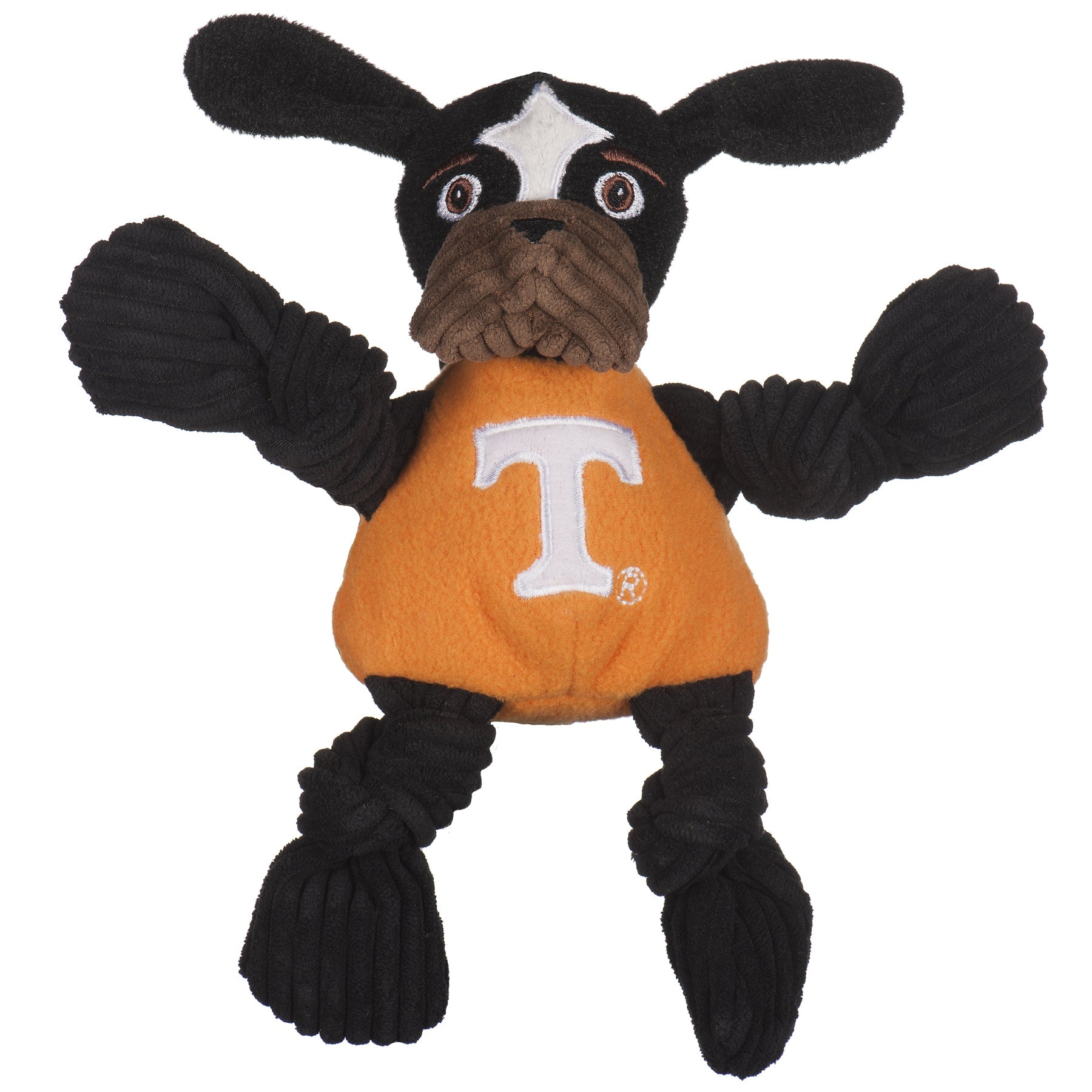 NCAA University of Tennessee, Smokey Knottie® Plush Dog Toy by HuggleHounds