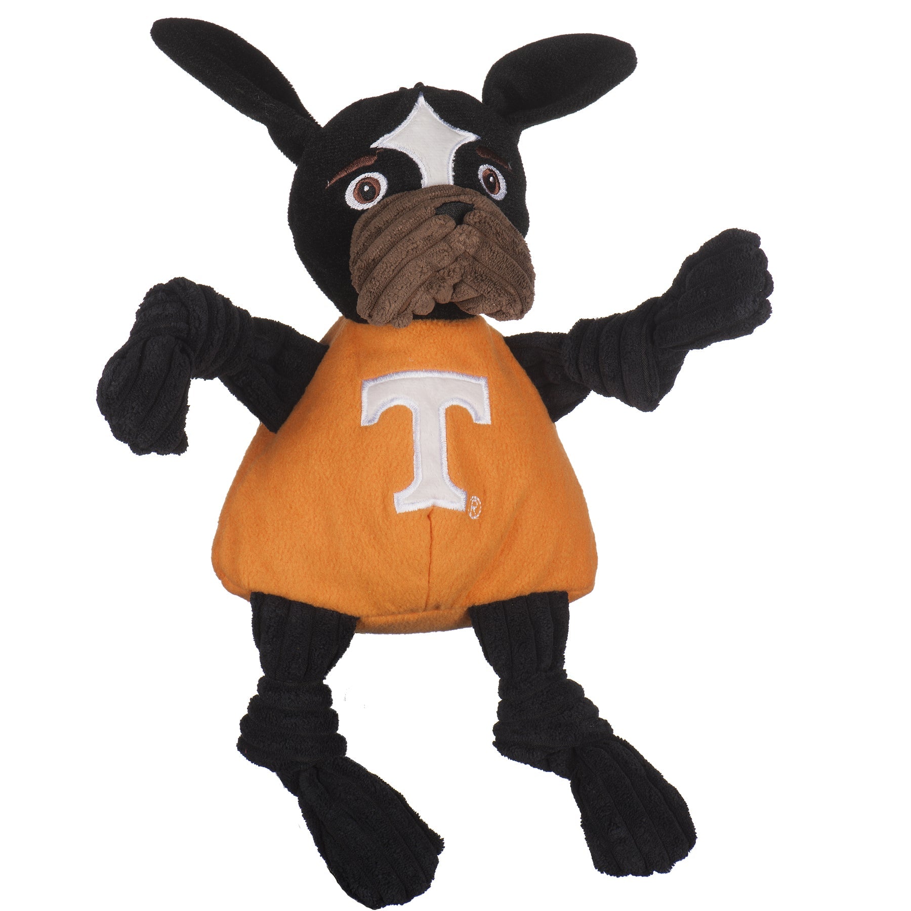NCAA University of Tennessee, Smokey Knottie® Plush Dog Toy by HuggleHounds