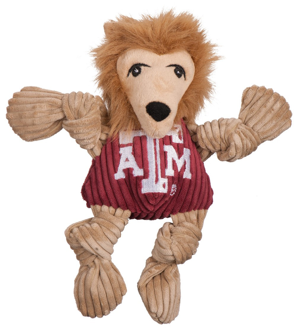 NCAA Texas A&M University, Reveille Knottie® Plush Dog Toy by HuggleHounds