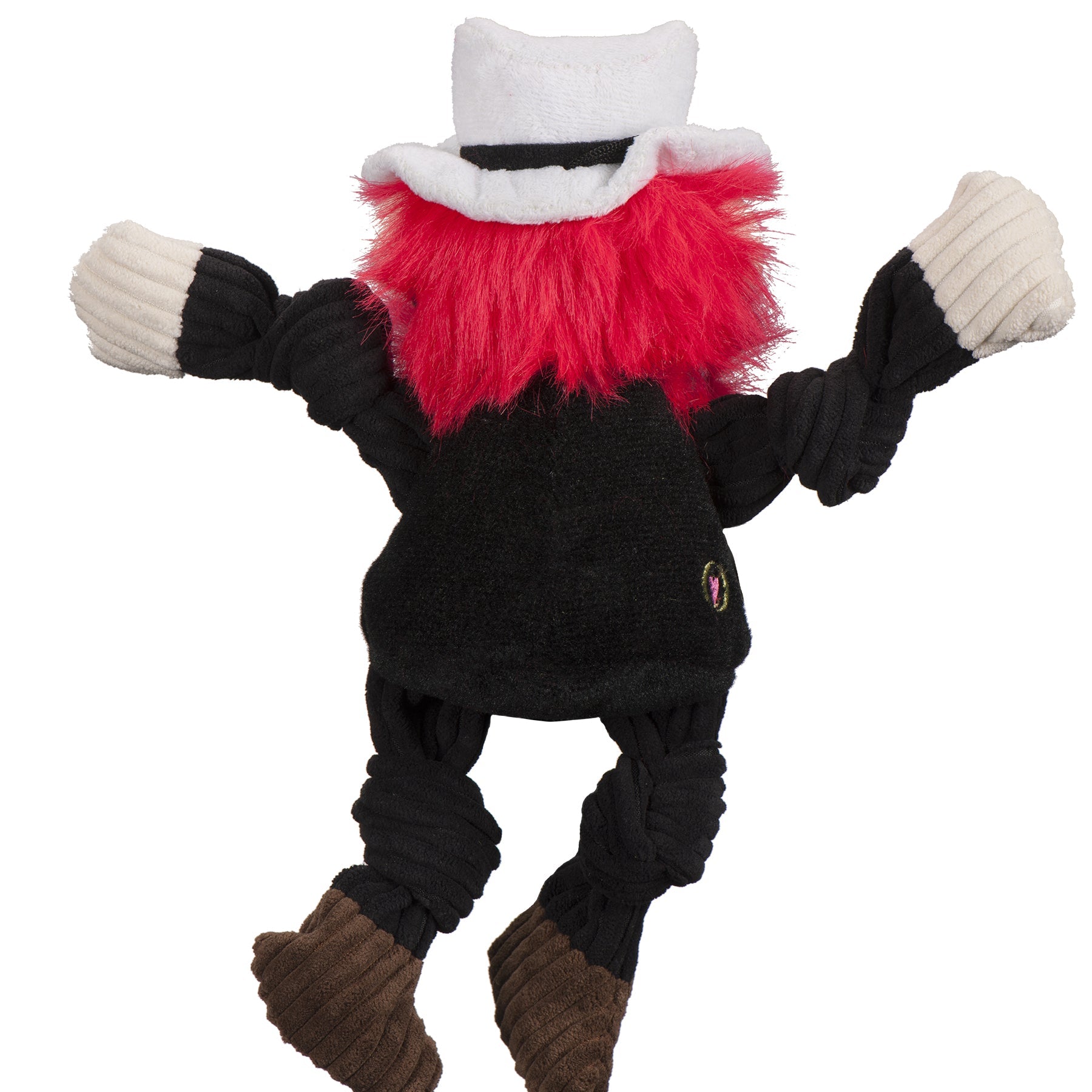NCAA Texas Tech University, Raider Red Knottie® Plush Dog Toy by HuggleHounds