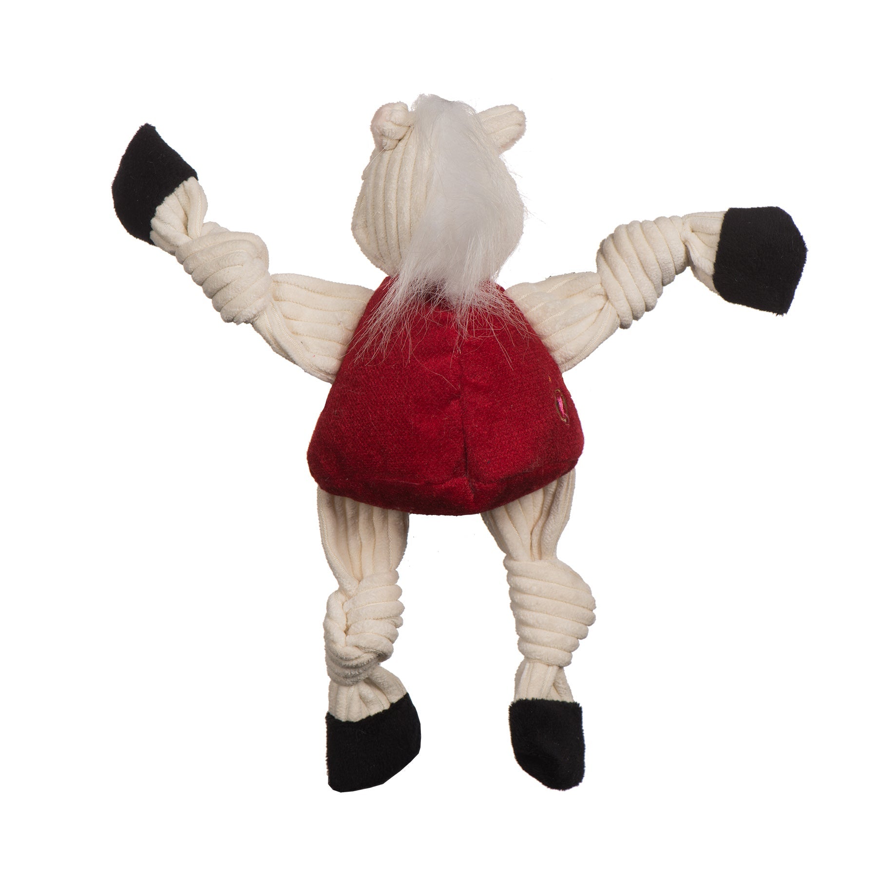 NCAA University of Oklahoma, Sooner Knottie® Plush Dog Toy by HuggleHounds