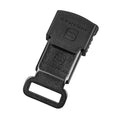 Herm Sprenger - ClicLock Safety Fastener for Flat-Style Collars – Black Stainless Steel by Dogline