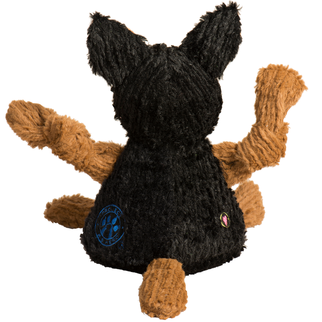 HuggleCause™, Project K-9 Hero, K-9 Chief Knottie® Plush Dog Toy, Large by HuggleHounds