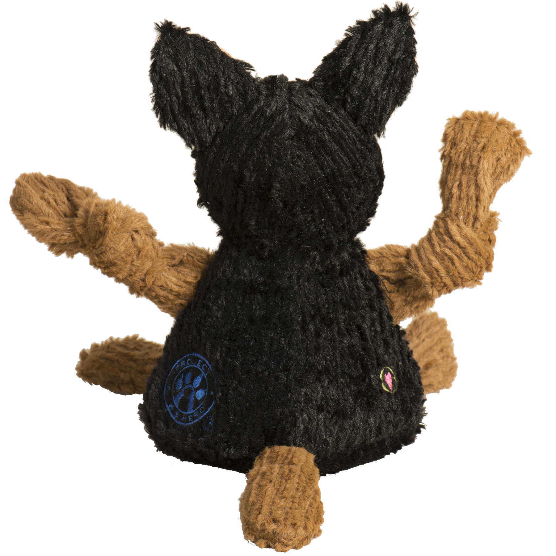 HuggleCause™, Project K-9 Hero, K-9 Chief Knottie® Plush Dog Toy, Large by HuggleHounds
