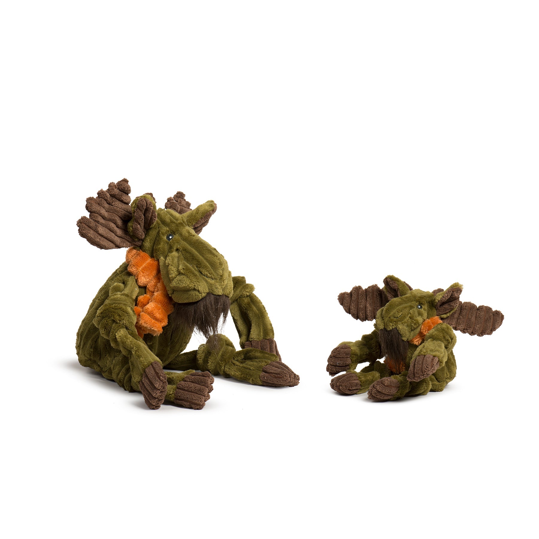 Milo Moose Plush Dog Toy Knottie® by HuggleHounds