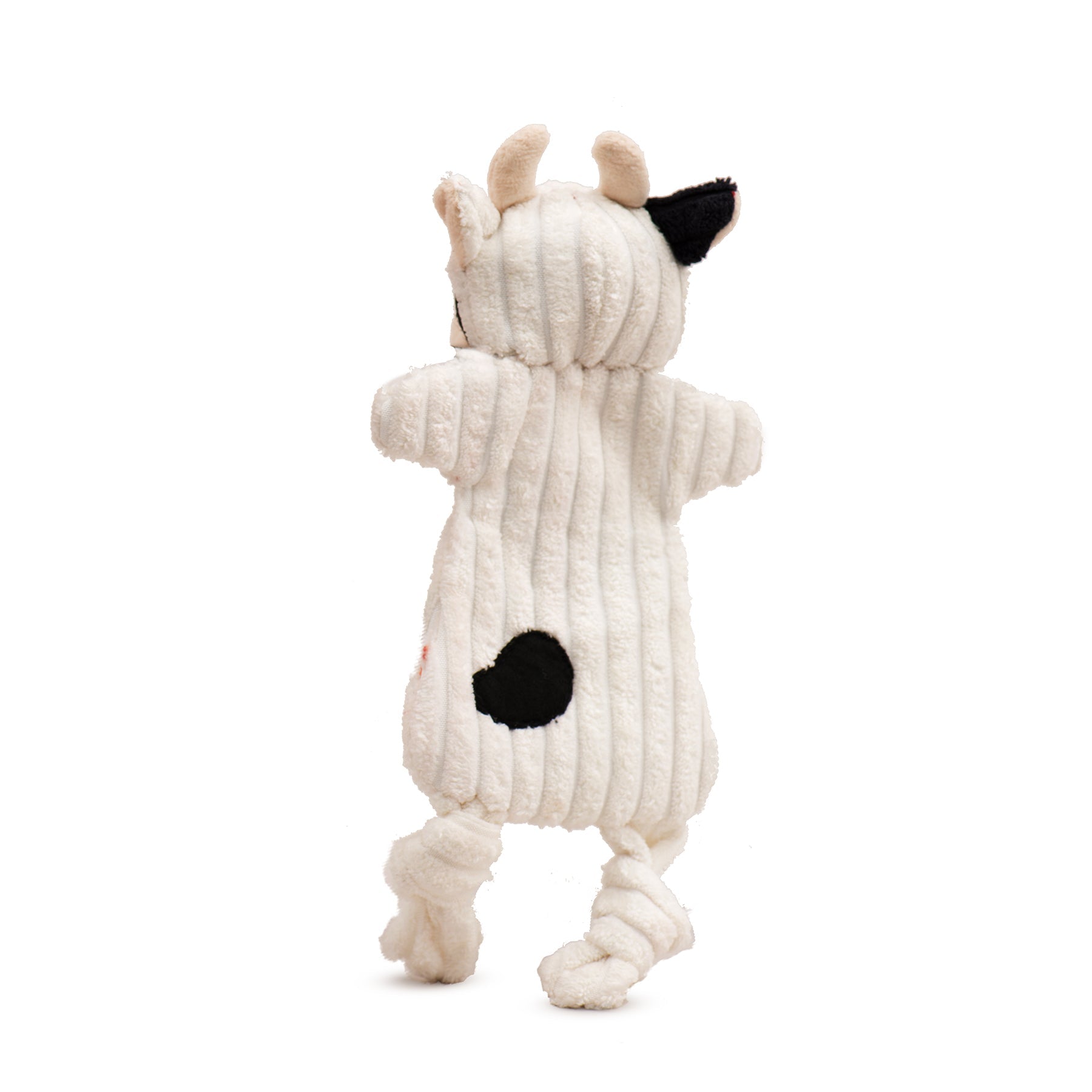 Barnyard HuggleFlatties™ Assorted Durable Plush Dog Toys (3pk) by HuggleHounds
