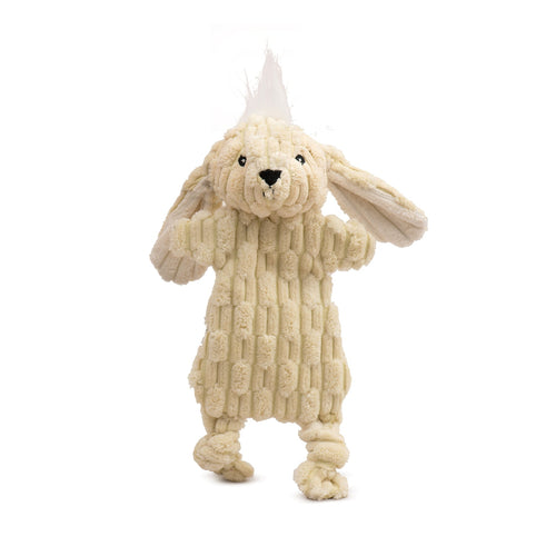 Barnyard HuggleFlatties™ Assorted Durable Plush Dog Toys (3pk) by HuggleHounds