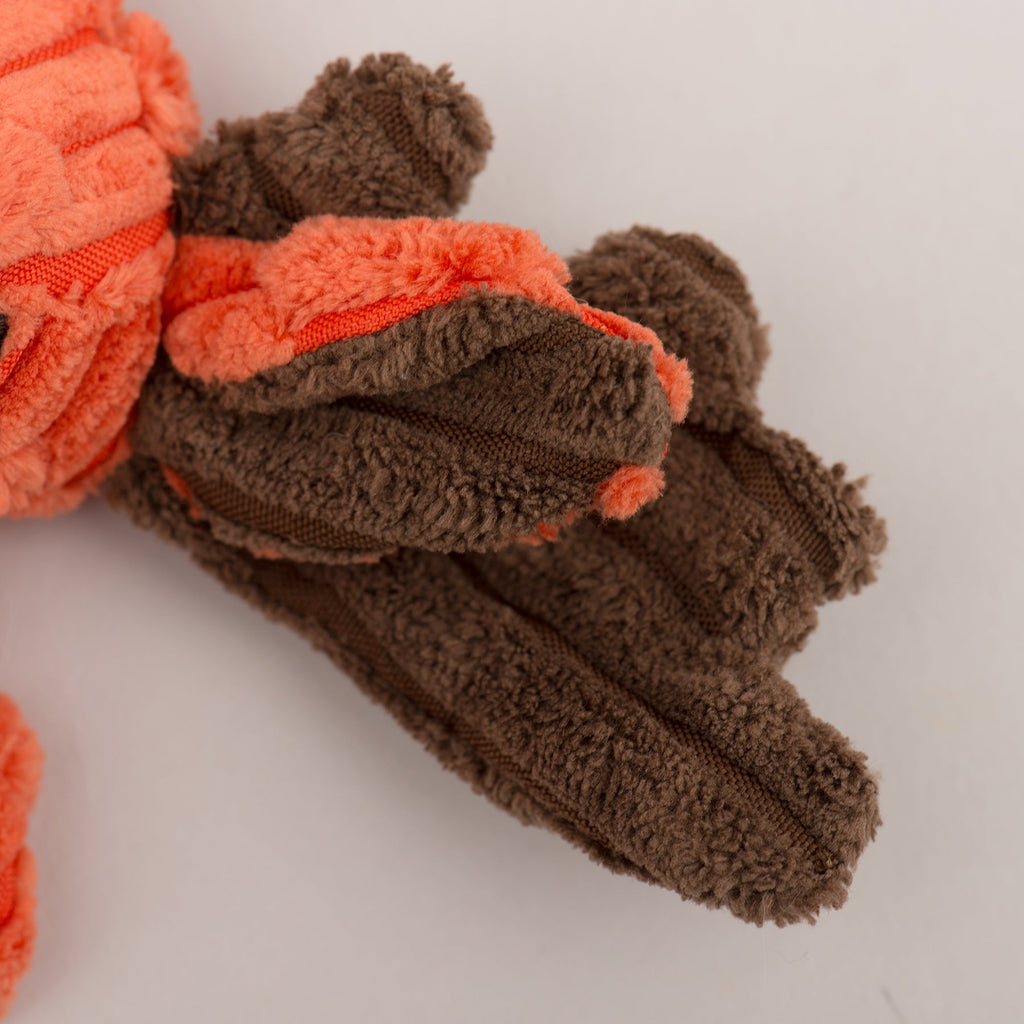 Woodland HuggleFlatties™ Assorted Durable Plush Dog Toys (3pk) by HuggleHounds