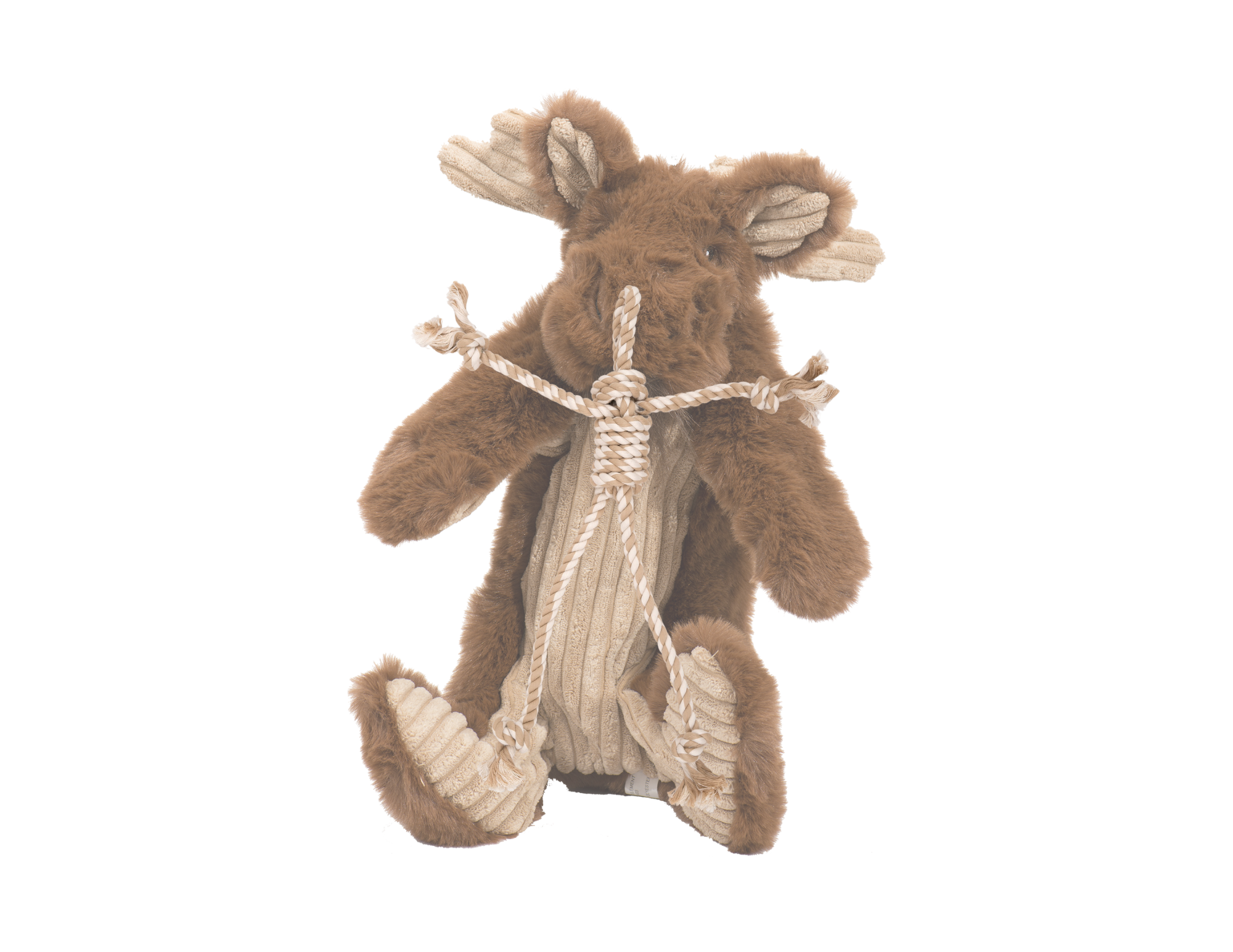 Maple Moose X-Brace™ Durable Plush Dog Toy by HuggleHounds