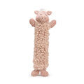 Penelope Pig Fluffer Long & Lovelie™ Durable Plush Dog Toy by HuggleHounds