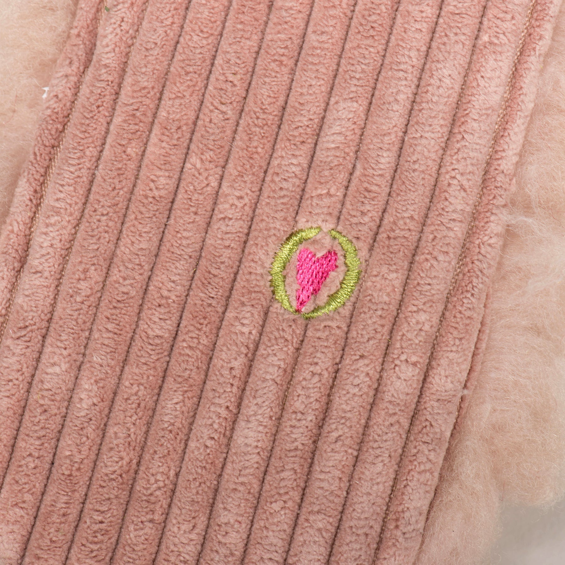 Penelope Pig Fluffer Long & Lovelie™ Durable Plush Dog Toy by HuggleHounds